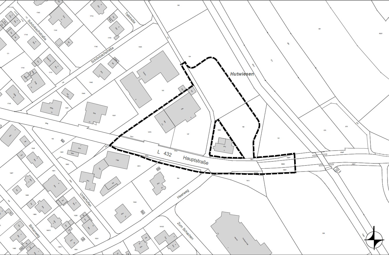Vorhabensbezogener Bebauungsplan Hauptstraße 4